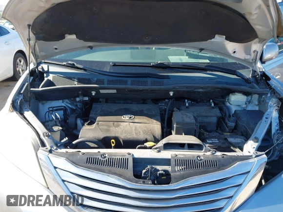 2011 Toyota Sienna XLE AAS with VIN 5TDYK3DC0BS056197, listed as a IAAI auction lot 41771073 with 195,022 mi miles and . Bid and sale history available at DreamBid. Image 10.