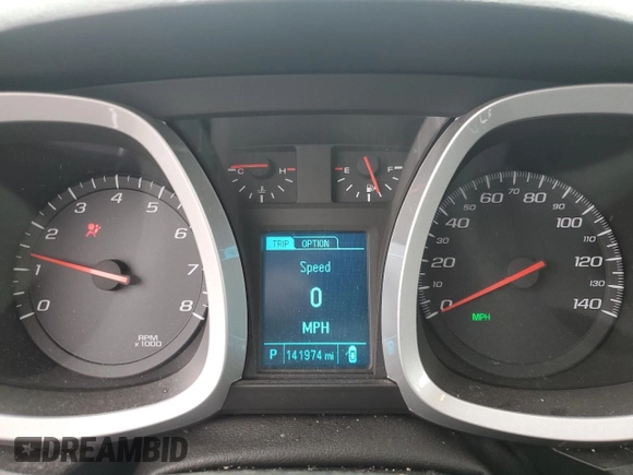 2017 Chevrolet Equinox LT with VIN 2GNALCEK2H1576526, listed as a Copart auction lot 50823835 with 141,974 mi miles and Salvage Title. Bid and sale history available at carsss.com. Image 9.