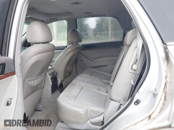 2007 Hyundai Veracruz GLS with VIN KM8NU13C87U024826, listed as a IAAI auction lot 42605270 with 177,540 mi miles and . Bid and sale history available at DreamBid. Image 8.
