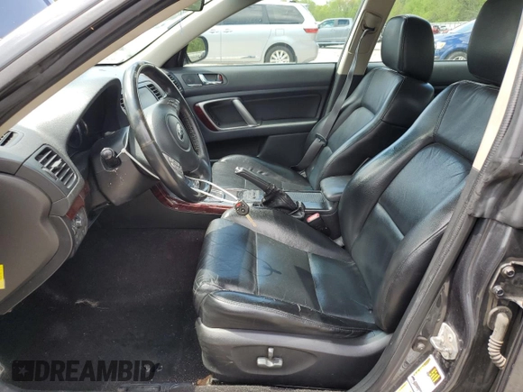 2009 Subaru Legacy Limited with VIN 4S3BL626397221925, listed as a Copart auction lot 55661165 with 204,910 mi miles and Salvage title. Bid and sale history available at DreamBid. Image 7.