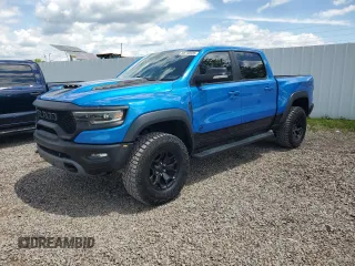 2022 Ram 1500 TRX with VIN 1C6SRFU93NN229879, listed as a Copart auction lot 58710335 with 8,047 mi miles and Salvage title. Bid and sale history available at DreamBid. Image 1.
