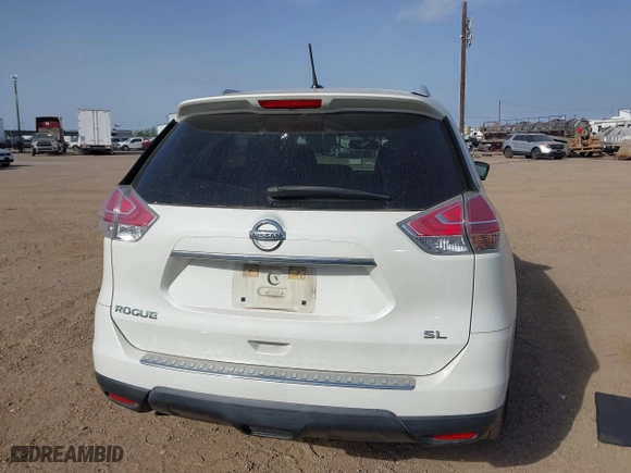 2015 Nissan Rogue S with VIN 5N1AT2MT5FC798347, listed as a IAAI auction lot 41735126 with 76,430 mi miles. Bid and sale history available at carsss.com. Image 17.
