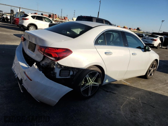2019 Mercedes-Benz A 220 with VIN WDD3G4EB4KW026357, listed as a Copart auction lot 45985965 with 35,963 mi miles and Salvage title. Bid and sale history available at DreamBid. Image 3.