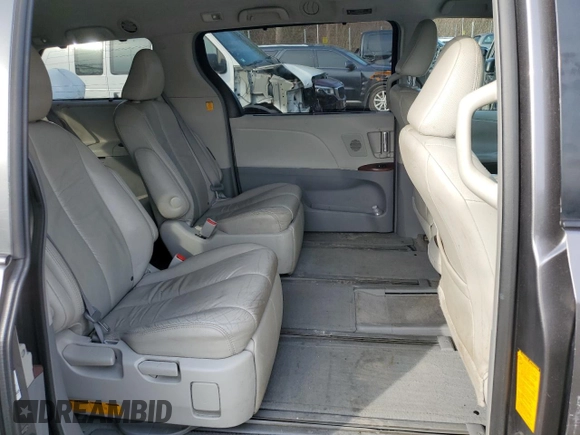 2011 Toyota Sienna XLE with VIN 5TDDK3DC7BS022224, listed as a Copart auction lot 53647105 with 168,291 mi miles and Salvage Title. Bid and sale history available at carsss.com. Image 11.