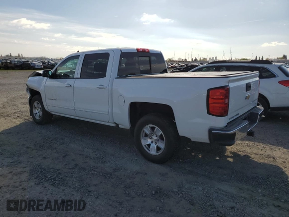 2018 Chevrolet Silverado 1500 LT with VIN 3GCPCREC8JG603045, listed as a Copart auction lot 50166665 with 96,324 mi miles and Salvage Title. Bid and sale history available at DreamBid. Image 2.