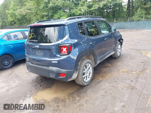 2022 Jeep Renegade Latitude with VIN ZACNJDB13NPN96980, listed as a IAAI auction lot 42526861 with 46,416 mi miles and . Bid and sale history available at DreamBid. Image 4.