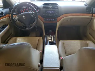 2005 Acura TSX with VIN JH4CL968X5C010626, listed as a Copart auction lot 63658785 with 187,350 mi miles and Salvage title. Bid and sale history available at DreamBid. Image 8.