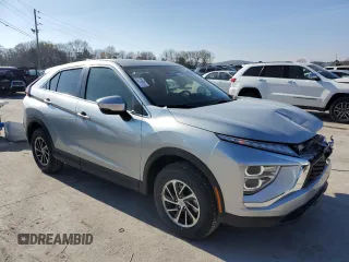 2024 Mitsubishi Eclipse Cross ES z VIN JA4ATUAA6RZ062130, wystawiony jako Copart lot #82241104 z przebiegiem 1 358 mil mil oraz Szkoda całkowita • Salvage title. Historia ofert i sprzedaży dostępna na DreamBid. Obrazek 4.