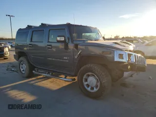2008 Hummer H2 SUV with VIN 5GRGN23858H104217, listed as a Copart auction lot 84522734 with 122,420 mi miles and Salvage Title. Bid and sale history available at carsss.com. Image 4.