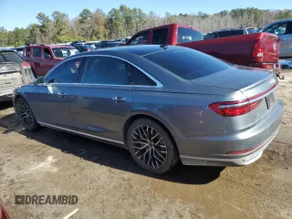 2019 Audi A8 z VIN WAU8DAF82KN007562, wystawiony jako Copart lot #42766345 z przebiegiem 92 532 mil mil oraz Szkoda całkowita • Salvage title. Historia ofert i sprzedaży dostępna na DreamBid. Obrazek 2.