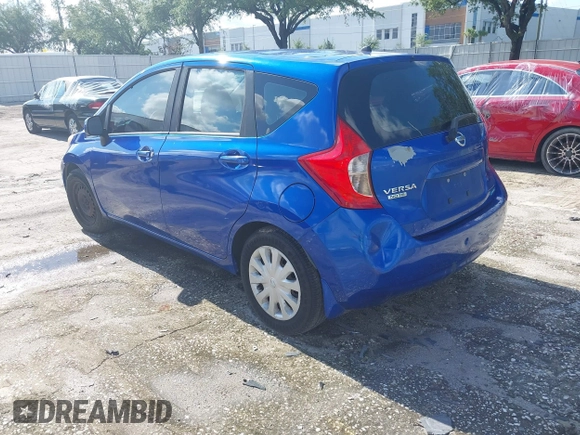 2014 Nissan Note SV with VIN 3N1CE2CP6EL396144, listed as a IAAI auction lot 42257500 with 128,780 mi miles and . Bid and sale history available at DreamBid. Image 3.