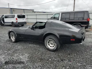 1981 Chevrolet Corvette z VIN 1G1AY8763BS401984, wystawiony jako Copart lot #58464195 z przebiegiem 33 180 mil mil oraz Tytuł czysty. Historia ofert i sprzedaży dostępna na DreamBid. Obrazek 2.