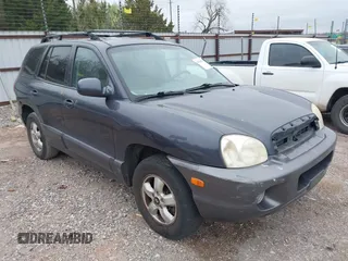 2005 Hyundai Santa Fe GLS with VIN KM8SC73E05U865692, listed as a IAAI auction lot 41914424 with 277,541 mi miles. Bid and sale history available at carsss.com. Image 1.