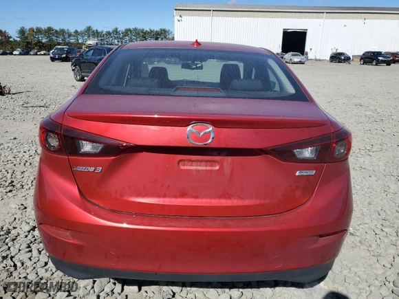 2016 Mazda Mazda3 i Touring with VIN JM1BM1W75G1307160, listed as a Copart auction lot 73487584 with NaN miles and Salvage Title. Bid and sale history available at carsss.com. Image 6.