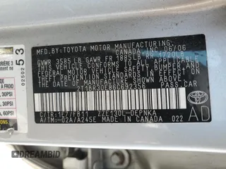 2006 Toyota Corolla CE with VIN 2T1BR30E86C692356, listed as a Copart auction lot 60872895 with 170,947 mi miles and Salvage title. Bid and sale history available at DreamBid. Image 12.