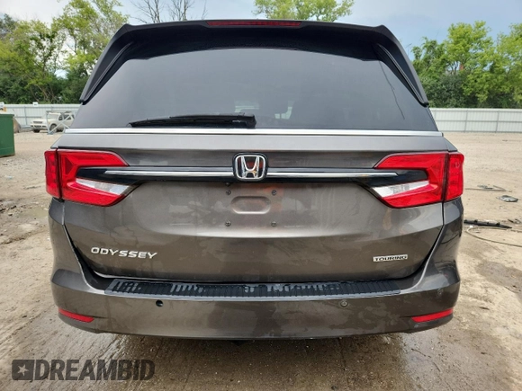 2022 Honda Odyssey Touring z VIN 5FNRL6H89NB020462, wystawiony jako Copart lot #65296455 z przebiegiem 52 058 mil mil oraz Szkoda całkowita • Salvage title. Historia ofert i sprzedaży dostępna na DreamBid. Obrazek 6.