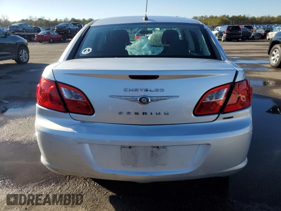 2010 Chrysler Sebring Touring with VIN 1C3CC4FB7AN141368, listed as a Copart auction lot 86410604 with 196,213 mi miles and Salvage Title. Bid and sale history available at carsss.com. Image 6.