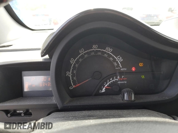 2012 Scion iQ with VIN JTNJJXB03CJ015321, listed as a Copart auction lot 54332355 with 63,439 mi miles and Salvage title. Bid and sale history available at DreamBid. Image 9.