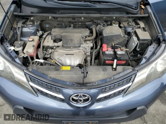 2014 Toyota RAV4 LE with VIN JTMBFREV6ED075253, listed as a Copart auction lot 51910775 with 90,537 mi miles and Salvage Title. Bid and sale history available at DreamBid. Image 12.