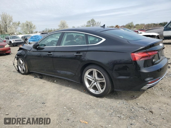 2021 Audi A5 Sportback Premium Plus z VIN WAUCBCF57MA055196, wystawiony jako Copart lot #51226945 z przebiegiem 78 680 mil mil oraz Szkoda całkowita • Salvage title. Historia ofert i sprzedaży dostępna na DreamBid. Obrazek 2.