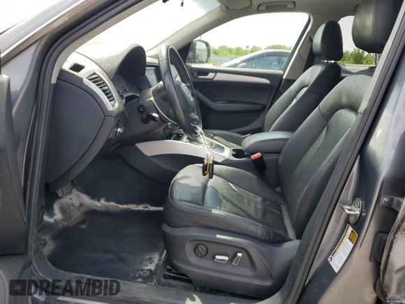 2014 Audi Q5 Premium Plus with VIN WA1VFCFP6EA011509, listed as a Copart auction lot 61139315 with 234,700 mi miles and Salvage title. Bid and sale history available at DreamBid. Image 7.