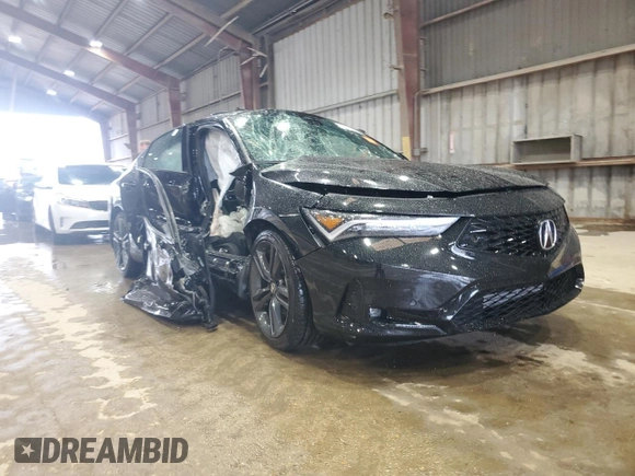 2024 Acura Integra Technology z VIN 19UDE4H67RA018751, wystawiony jako Copart lot #56177405 z przebiegiem 7 253 mil mil oraz Szkoda całkowita • Salvage title. Historia ofert i sprzedaży dostępna na DreamBid. Obrazek 4.