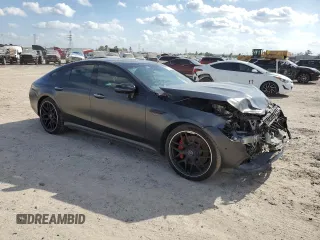 2022 Mercedes-Benz AMG GT 53 с VIN W1K7X6BB7NA053040, выставлен на аукционе Copart как лот 82606224 с пробегом 24 813 миль миль и Списание • Salvage title. История ставок и продаж доступна на DreamBid. Изображение 4.