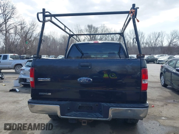 2008 Ford F-150 XLT with VIN 1FTPW14V98FB55518, listed as a IAAI auction lot 41803124 with 261,845 mi miles. Bid and sale history available at carsss.com. Image 17.