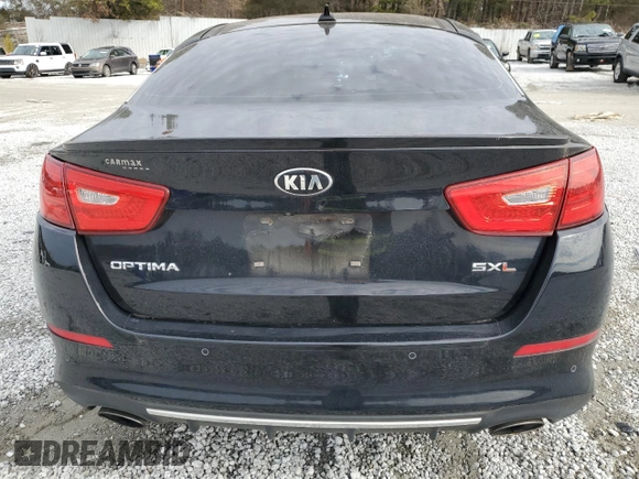 2015 Kia Optima SXL Turbo with VIN 5XXGR4A66FG461497, listed as a Copart auction lot 42052545 with 145,300 mi miles and Salvage Title. Bid and sale history available at DreamBid. Image 6.