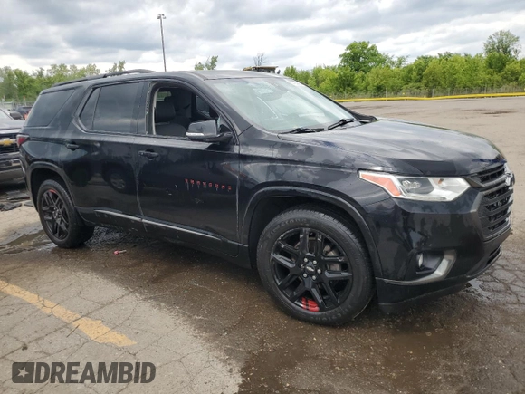 2018 Chevrolet Traverse Premier z VIN 1GNEVJKW7JJ150494, wystawiony jako Copart lot #58755745 z przebiegiem 193 346 mil mil oraz Czysty tytuł • Clean title. Historia ofert i sprzedaży dostępna na DreamBid. Obrazek 4.