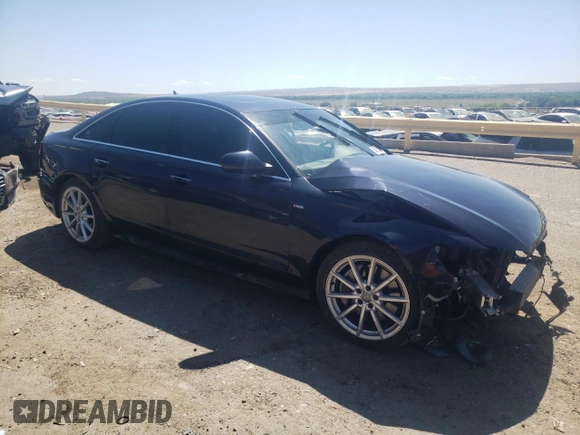 2018 Audi A6 Premium Plus with VIN WAUD8AFC8JN101256, listed as a Copart auction lot 56673244 with 0 mi miles and Salvage Title. Bid and sale history available at carsss.com. Image 4.