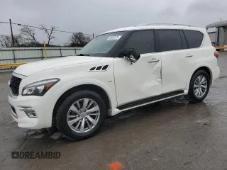 2017 Infiniti QX80 with VIN JN8AZ2NE9H9159413, listed as a Copart auction lot 49392975 with 152,533 mi miles and Salvage Title. Bid and sale history available at carsss.com. Image 1.