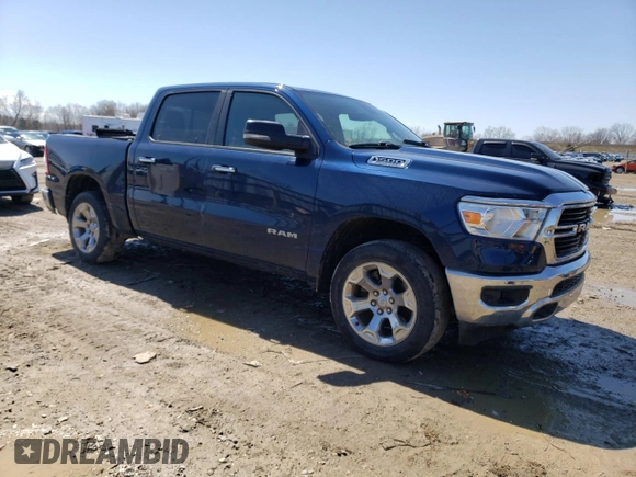 2019 Ram 1500 Big Horn z VIN 1C6SRFFT3KN895368, wystawiony jako Copart lot #52395125 z przebiegiem 101 665 mil mil oraz Czysty tytuł • Clean title. Historia ofert i sprzedaży dostępna na DreamBid. Obrazek 4.