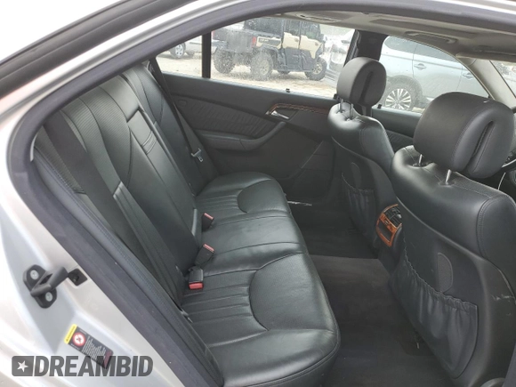 2005 Mercedes-Benz S 55 AMG with VIN WDBNG74J55A454080, listed as a Copart auction lot 50965305 with 139,677 mi miles and Salvage Title. Bid and sale history available at DreamBid. Image 10.