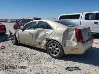 2008 Cadillac CTS RWD z VIN 1G6DF577980170288, wystawiony jako Copart lot #49985235 z przebiegiem Nie podano mil oraz Szkoda całkowita • Salvage title. Historia ofert i sprzedaży dostępna na DreamBid. Obrazek 2.