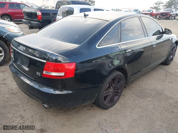 2008 Audi A6 with VIN WAUDH74F48N129288, listed as a IAAI auction lot 41960697 with 196,713 mi miles. Bid and sale history available at carsss.com. Image 4.