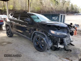 2019 Jeep Cherokee Altitude with VIN 1C4PJLLB4KD429034, listed as a Copart auction lot 51003625 with Not provided miles and Salvage title. Bid and sale history available at DreamBid. Image 4.