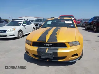 2012 Ford Mustang V6 Premium with VIN 1ZVBP8AM6C5229985, listed as a IAAI auction lot 41813941 with 118,359 mi miles. Bid and sale history available at carsss.com. Image 12.