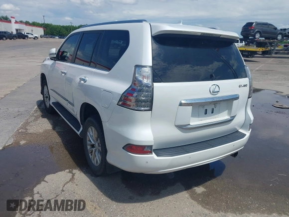 2015 Lexus GX 460 with VIN JTJBM7FX7F5116959, listed as a IAAI auction lot 42085273 with 249,402 mi miles and . Bid and sale history available at carsss.com. Image 3.
