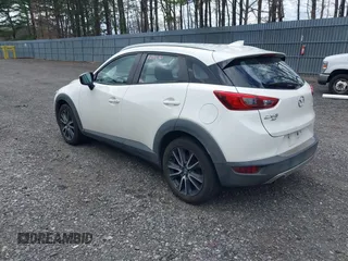 2018 Mazda CX-3 Touring with VIN JM1DKFC71J0315074, listed as a IAAI auction lot 42029790 with 100,268 mi miles. Bid and sale history available at carsss.com. Image 3.