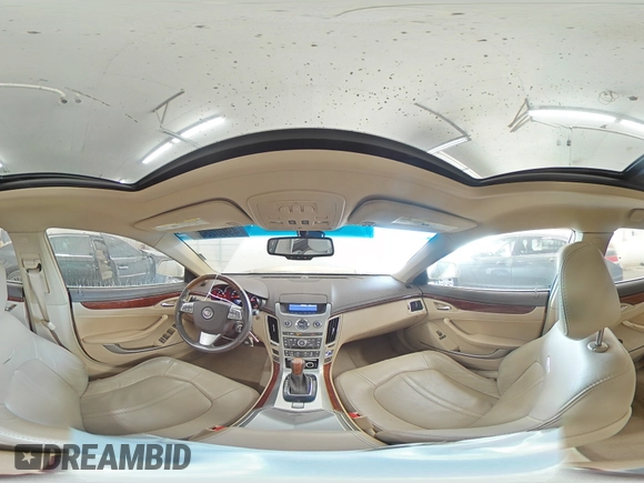 2012 Cadillac CTS Luxury with VIN 1G6DG5E57C0125969, listed as a Copart auction lot 49002865 with 105,800 mi miles and Salvage Title. Bid and sale history available at DreamBid. Image 14.