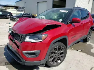 2020 Jeep Compass Limited with VIN 3C4NJDCB7LT130484, listed as a Copart auction lot 49344775 with 75,511 mi miles and Salvage Title. Bid and sale history available at carsss.com. Image 14.