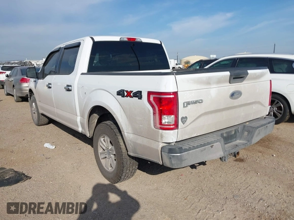 2017 Ford F-150 XL with VIN 1FTEW1EG7HFA12221, listed as a IAAI auction lot 41619127 with 241,779 mi miles. Bid and sale history available at carsss.com. Image 3.