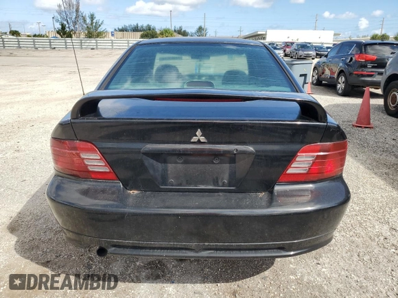 2002 Mitsubishi Galant with VIN 4A3AA36G12E165484, listed as a Copart auction lot 77563634 with 189,776 mi miles and Salvage Title. Bid and sale history available at DreamBid. Image 6.