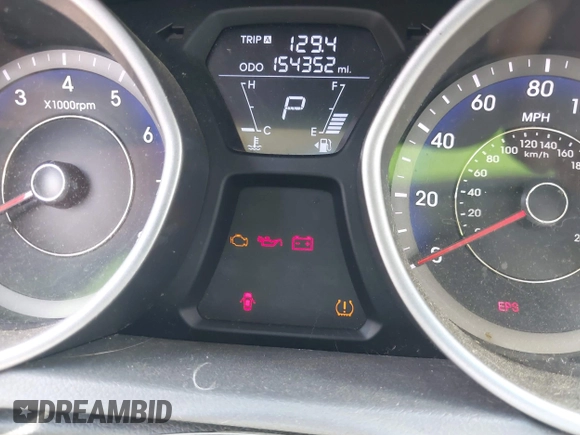 2012 Hyundai Elantra Limited with VIN KMHDH4AEXCU174890, listed as a IAAI auction lot 42788457 with 154,352 mi miles and . Bid and sale history available at DreamBid. Image 7.