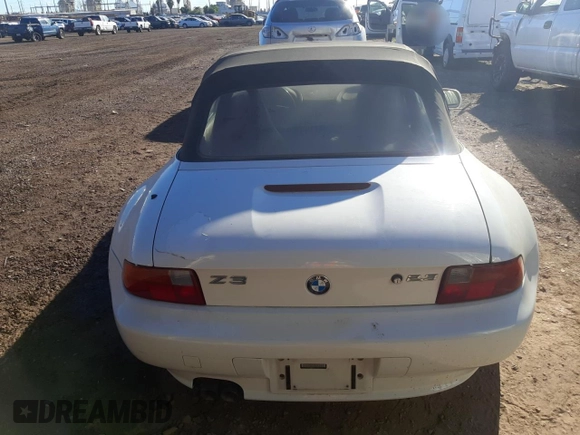 1999 BMW Z3 2.5 with VIN 4USCH9331XLG00841, listed as a Copart auction lot 73180053 with 163,863 mi miles and Clean title. Bid and sale history available at DreamBid. Image 6.