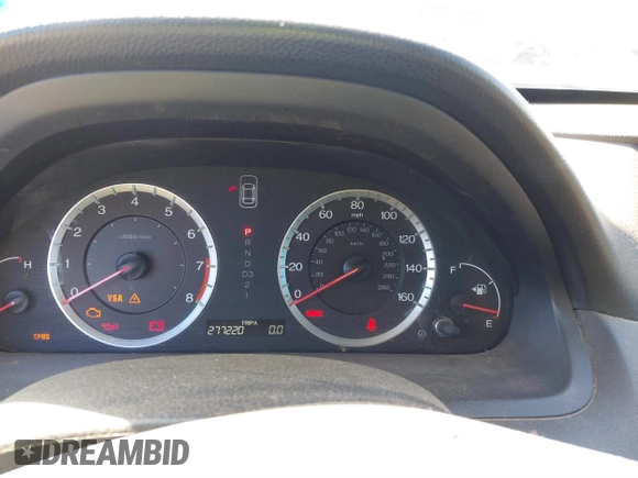 2009 Honda Accord LX-P with VIN 1HGCP26419A068430, listed as a IAAI auction lot 41805207 with 277,220 mi miles and . Bid and sale history available at DreamBid. Image 7.