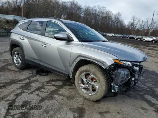 2022 Hyundai Tucson SEL with VIN 5NMJBCAEXNH144057, listed as a Copart auction lot 86635124 with 18,133 mi miles and Salvage Title. Bid and sale history available at carsss.com. Image 4.