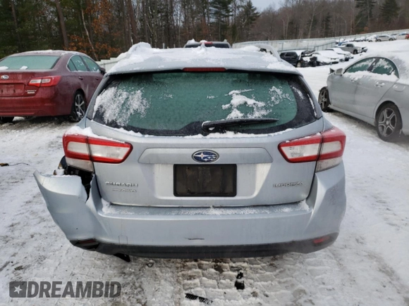 2018 Subaru Impreza Premium with VIN 4S3GTAB6XJ3752060, listed as a Copart auction lot 43488925 with 96,665 mi miles and Salvage Title. Bid and sale history available at carsss.com. Image 6.