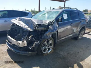2015 Toyota Highlander Limited with VIN 5TDDKRFH2FS139999, listed as a IAAI auction lot 42380799 with 66,517 mi miles and . Bid and sale history available at DreamBid. Image 2.